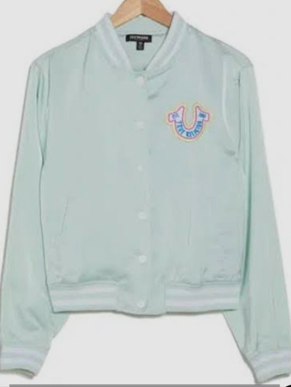 NWT True Religion Varsity Jacket Size Large